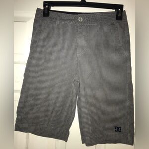DC Shoe Company apparel flat front, board, chino, skate shorts Size 24 waist